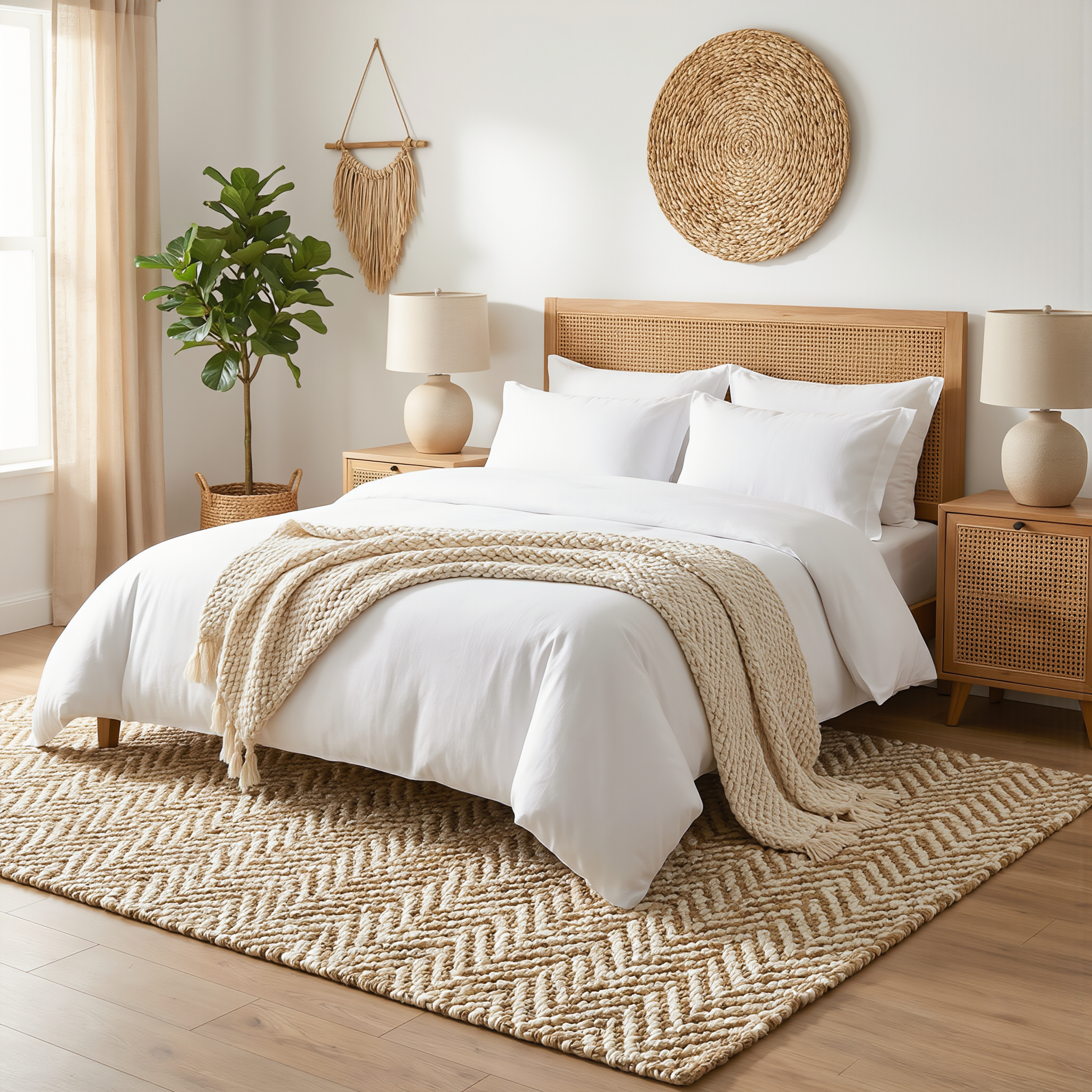 The Herringbone | Natural